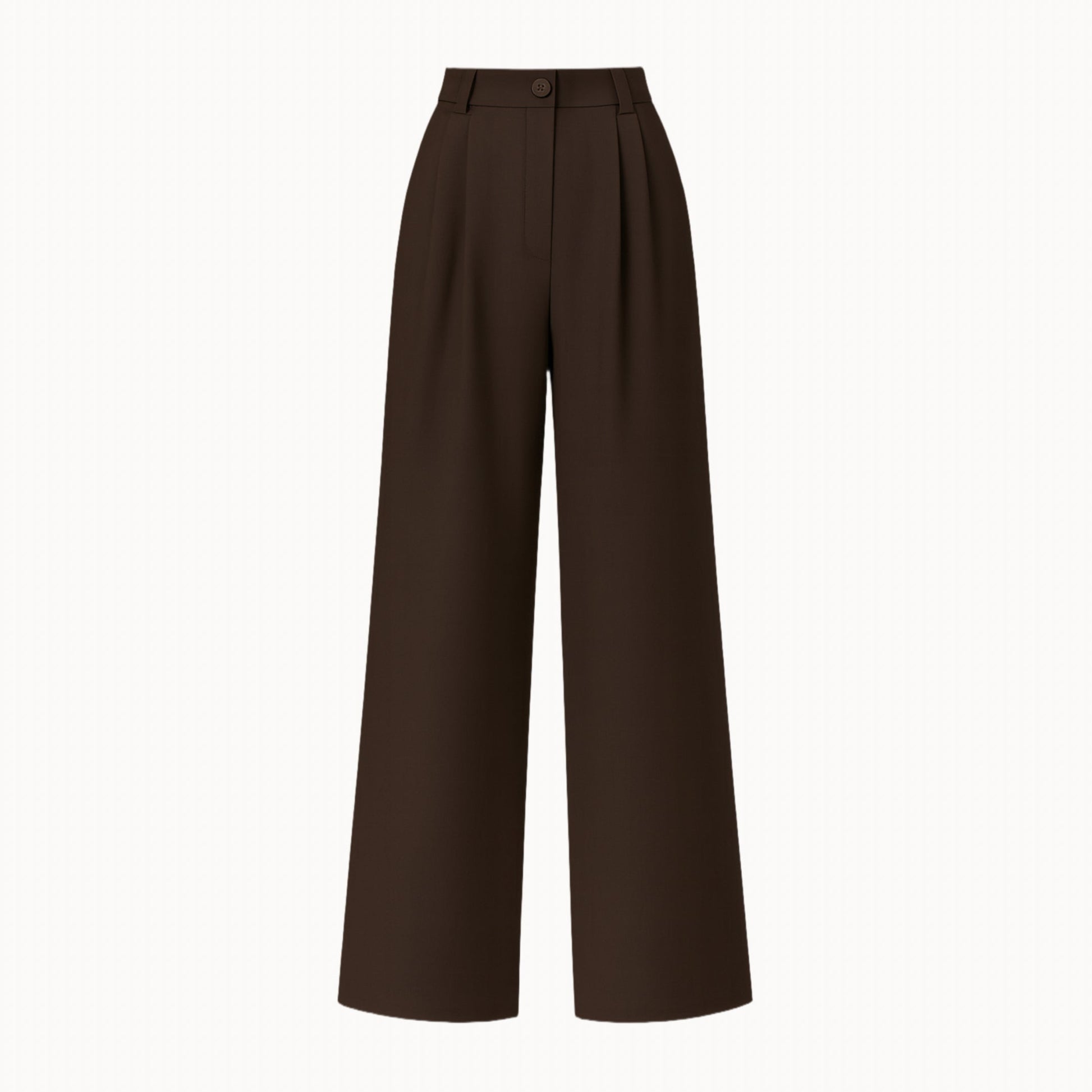 Kalhoty "Wide" dark chocolate