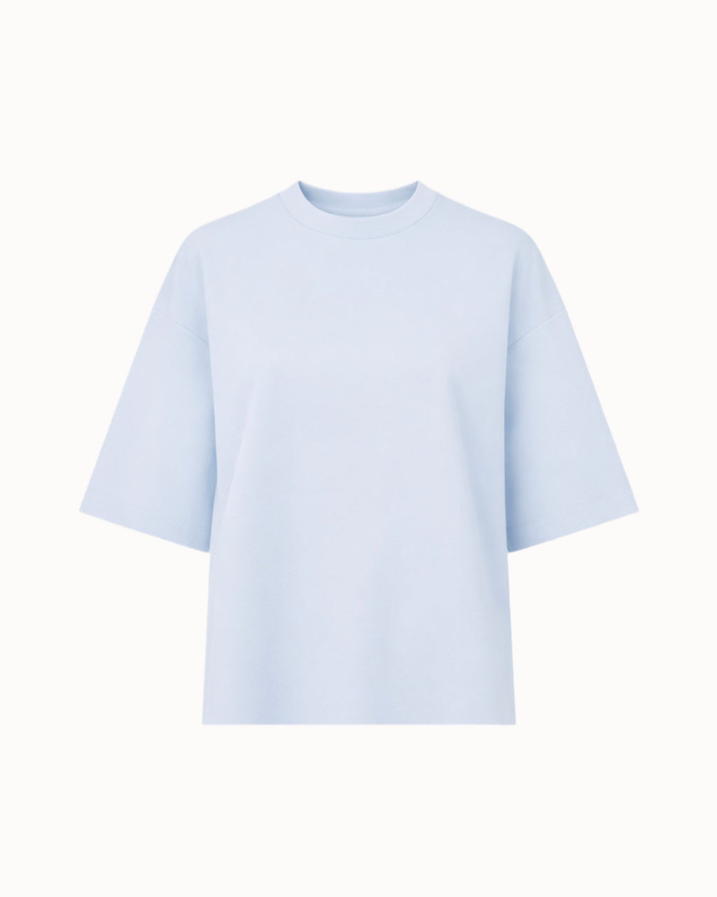 Oversized T-shirt baby blue