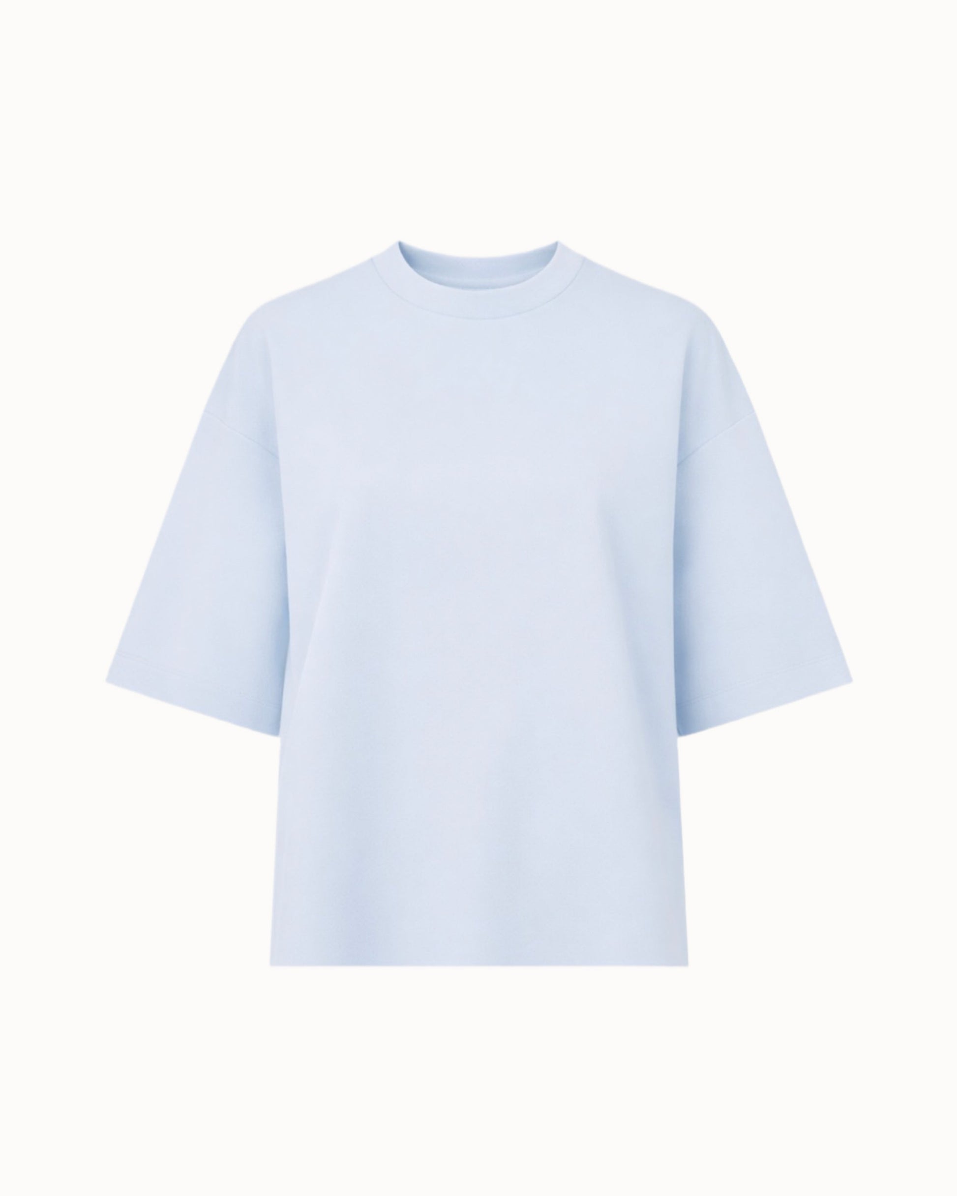 Oversized T-shirt baby blue