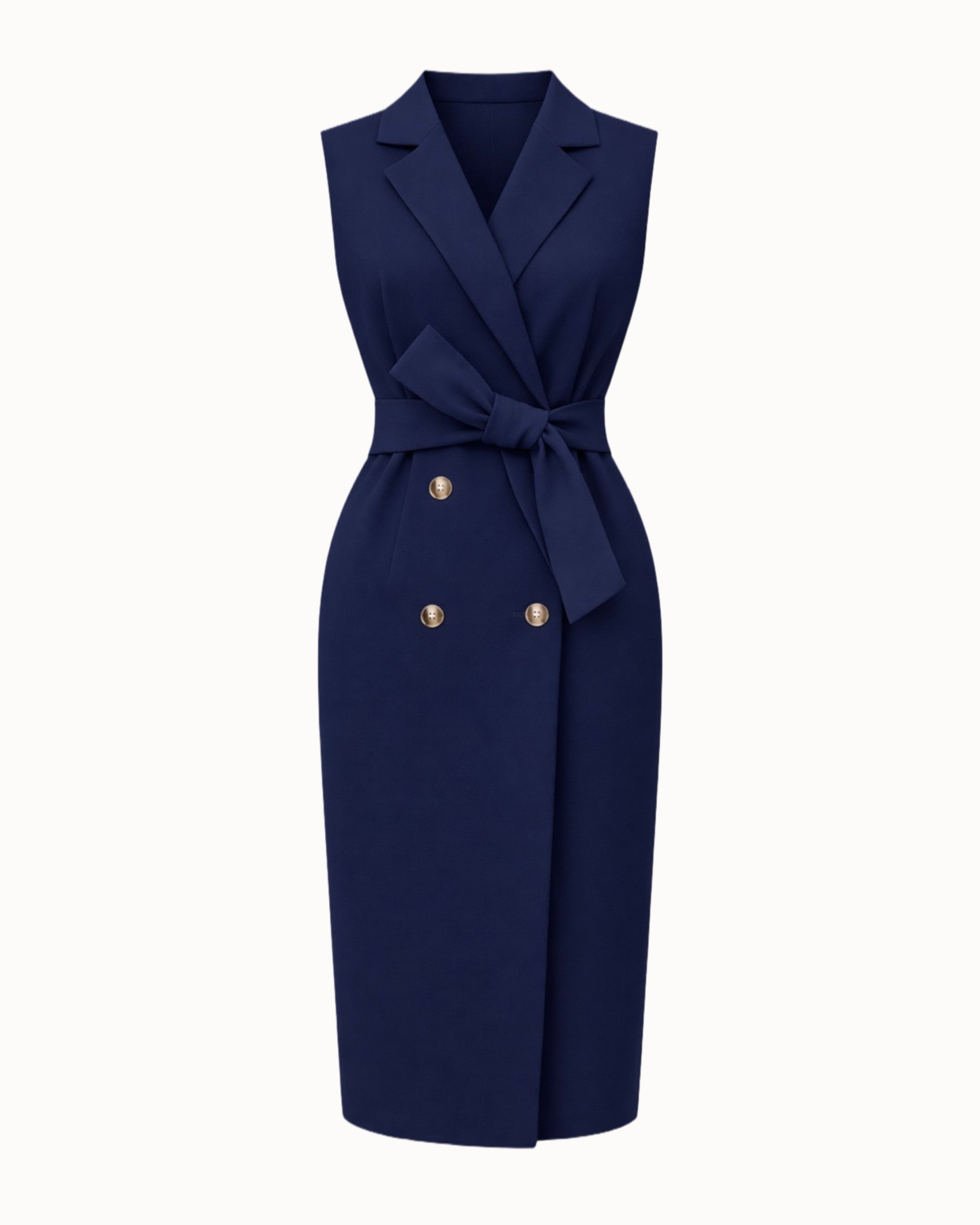 Šaty "Vest" navy
